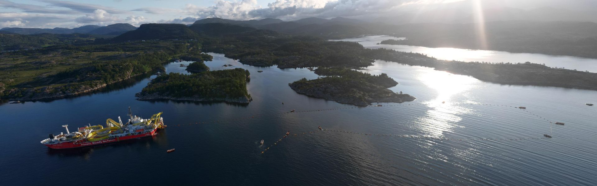 Nexans Skagerrak cable laying for Fensfjord project